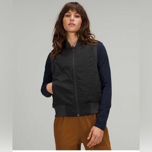 lululemon Non Stop Bomber Vest